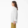 Chemise de travail à manches longues et coupe décontractée pour femme Chemise de travail à manches longues et coupe décontractée pour femme