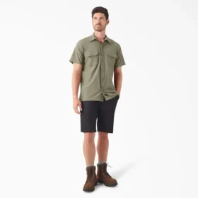 Chemise de travail performante à manches courtes