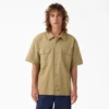Chemise de travail unie à l’aspect vieilli Chemise de travail unie à l’aspect vieilli