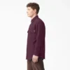 Chemise en coton duck à manches longues doublée de flanelle Chemise en coton duck à manches longues doublée de flanelle
