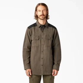 Chemise en flanelle épaisse et résistante