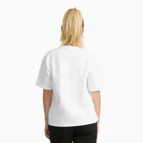 Chemise graphique à manches courtes Polk pour femme