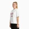 Chemise graphique à manches courtes Polk pour femme Chemise graphique à manches courtes Polk pour femme