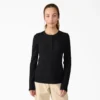 Chemise Henley à col rond pour femme