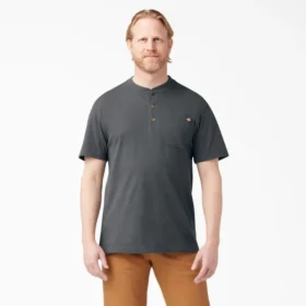 Chemise Henley à manches courtes épais