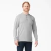 Chemise Henley à manches longues épais Chemise Henley à manches longues épais