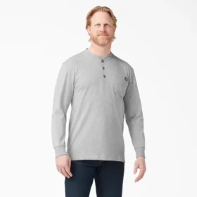 Chemise Henley à manches longues épais