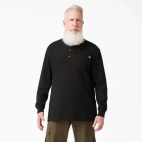 Chemise Henley à manches longues épais