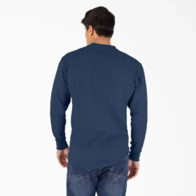 Chemise Henley à manches longues épais chiné