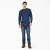 Chemise Henley à manches longues épais chiné Chemise Henley à manches longues épais chiné
