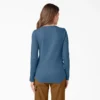 Chemise Henley à manches longues pour femme