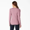 Chemise Henley à manches longues pour femme