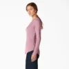Chemise Henley à manches longues pour femme