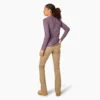 Chemise Henley à manches longues pour femme