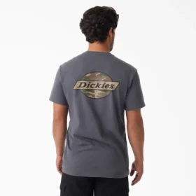 Chemise à manches courtes avec logo camouflage