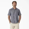 Chemise à manches courtes en chambray rayé Dickies 1922 Chemise à manches courtes en chambray rayé Dickies 1922