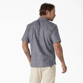 Chemise à manches courtes en chambray rayé Dickies 1922