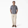 Chemise à manches courtes en chambray rayé Dickies 1922 Chemise à manches courtes en chambray rayé Dickies 1922