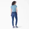 Chemise à manches courtes et col en V pour femme Chemise à manches courtes et col en V pour femme