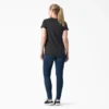 Chemise à manches courtes et col en V pour femme Chemise à manches courtes et col en V pour femme