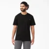 Chemise à manches courtes et poche, légère