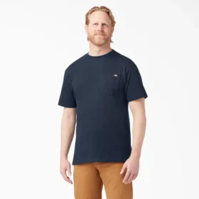 Chemise à manches courtes et poche, légère