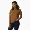 Chemise à manches courtes et poche pour femme Chemise à manches courtes et poche pour femme