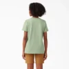 Chemise à manches courtes et poche pour femme