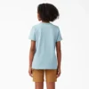 Chemise à manches courtes et poche pour femme