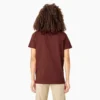 Chemise à manches courtes et poche pour femme