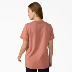 Chemise à manches courtes et poche pour femme