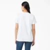 Chemise à manches courtes et poche pour femme