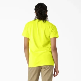 Chemise à manches courtes et poche pour femme