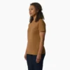 Chemise à manches courtes et poche pour femme Chemise à manches courtes et poche pour femme