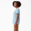 Chemise à manches courtes et poche pour femme