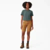 Chemise à manches courtes et poche pour femme Chemise à manches courtes et poche pour femme
