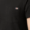 Chemise à manches courtes et poche pour femme