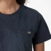 Chemise à manches courtes et poche pour femme Chemise à manches courtes et poche pour femme
