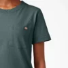 Chemise à manches courtes et poche pour femme Chemise à manches courtes et poche pour femme