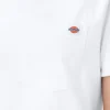 Chemise à manches courtes et poche pour femme