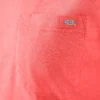 Chemise à manches courtes et poche pour femme