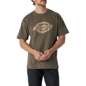 Chemise à manches courtes épaisse avec logo
