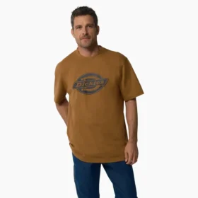 Chemise à manches courtes épaisse avec logo