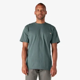 Chemise à manches courtes épaisse avec poche
