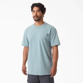 Chemise à manches courtes épaisse avec poche