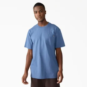Chemise à manches courtes épaisse avec poche