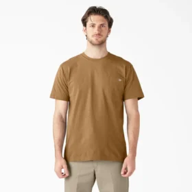 Chemise à manches courtes épaisse avec poche