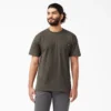 Chemise à manches courtes épaisse avec poche