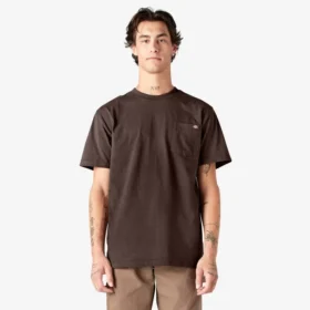 Chemise à manches courtes épaisse avec poche