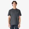 Chemise à manches courtes épaisse avec poche
